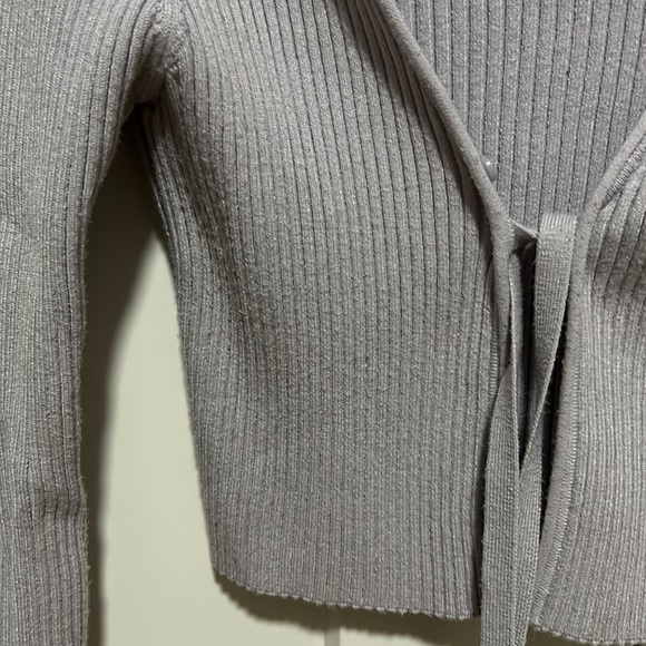 Lilac Tie Cardigan - Picture 4 of 4